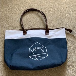 Alpha Xi Delta Tote Bag
